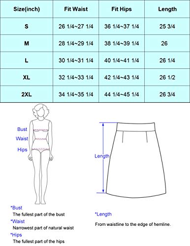Solid Midi Pencil Skirt for Office (Black, L) Solid Midi Pencil Skirt for Office (Black, L)